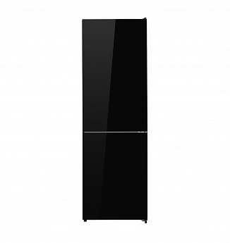 картинка Холодильник Lex RFS 203 NF BL двухкамерный черный 
